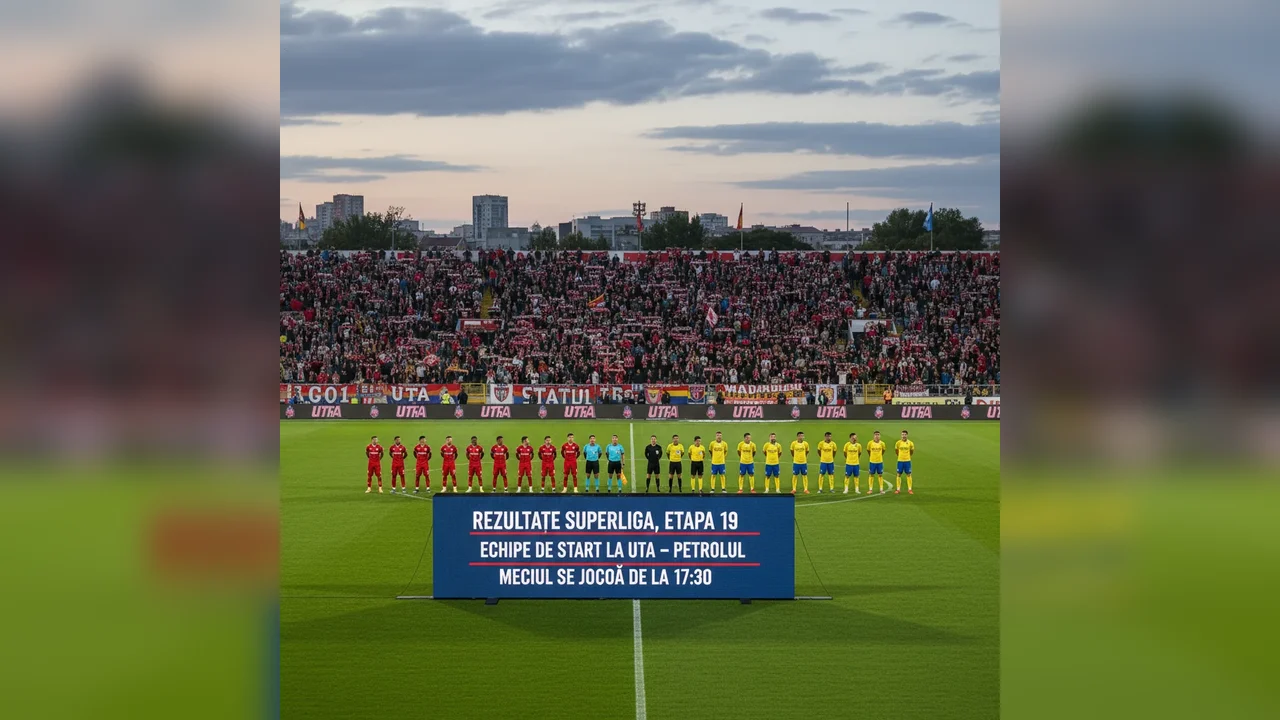 Rezultate SuperLiga, etapa 19. Echipele de start la UTA – Petrolul. Meciul se joacă de la 17:30