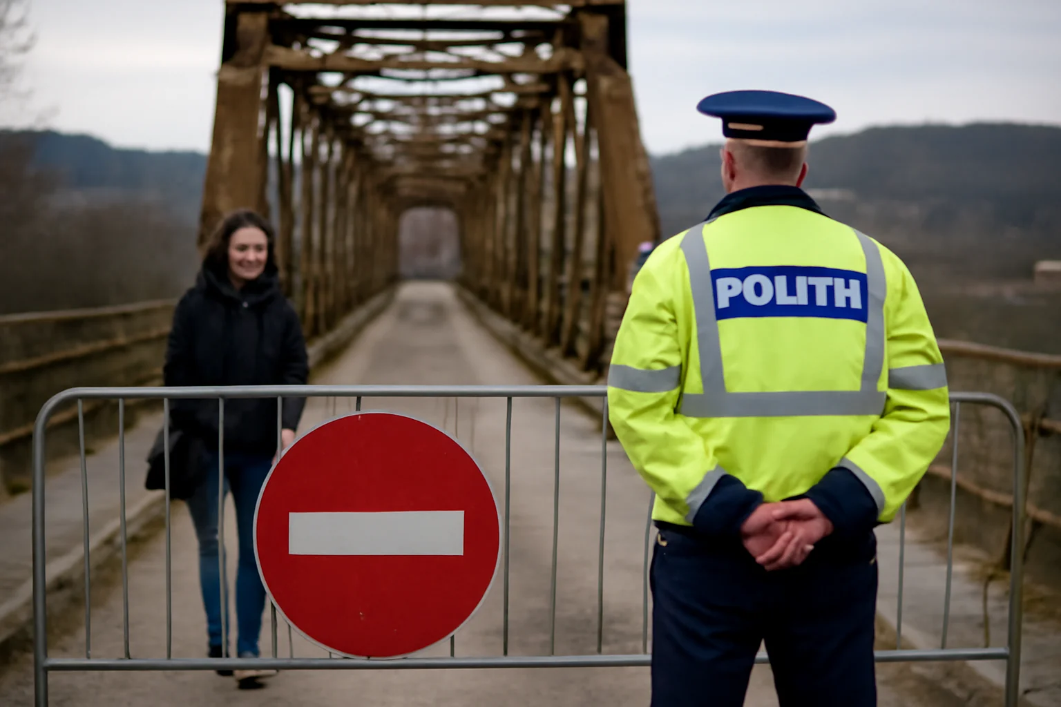 Accesul rămâne restricționat pe podul de la Vișeu de Jos: măsură prelungită decisă la Baia Mare
