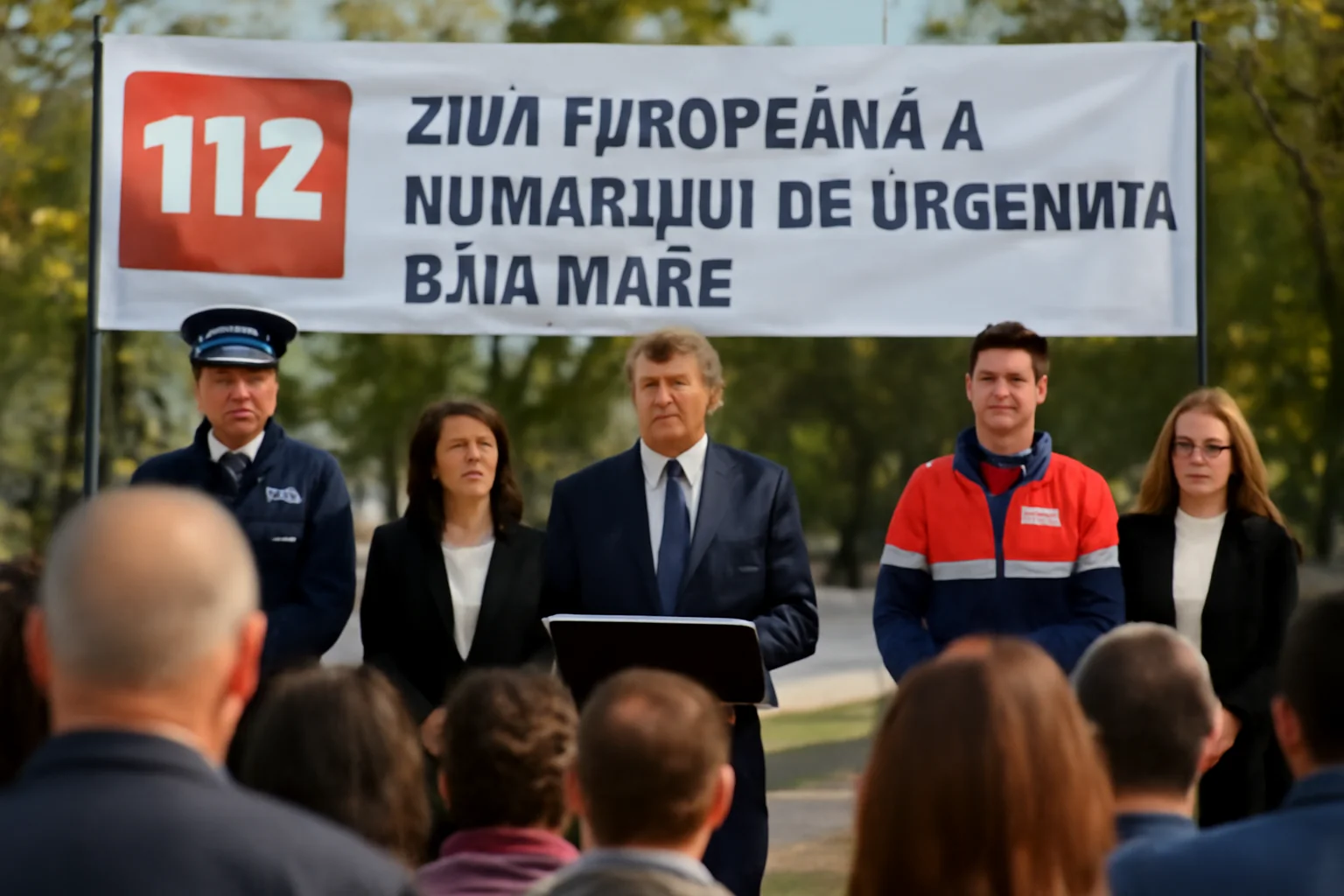 Activități dedicate Zilei Europene a Numărului de Urgență 112, organizate în Centrul Vechi din Baia Mare