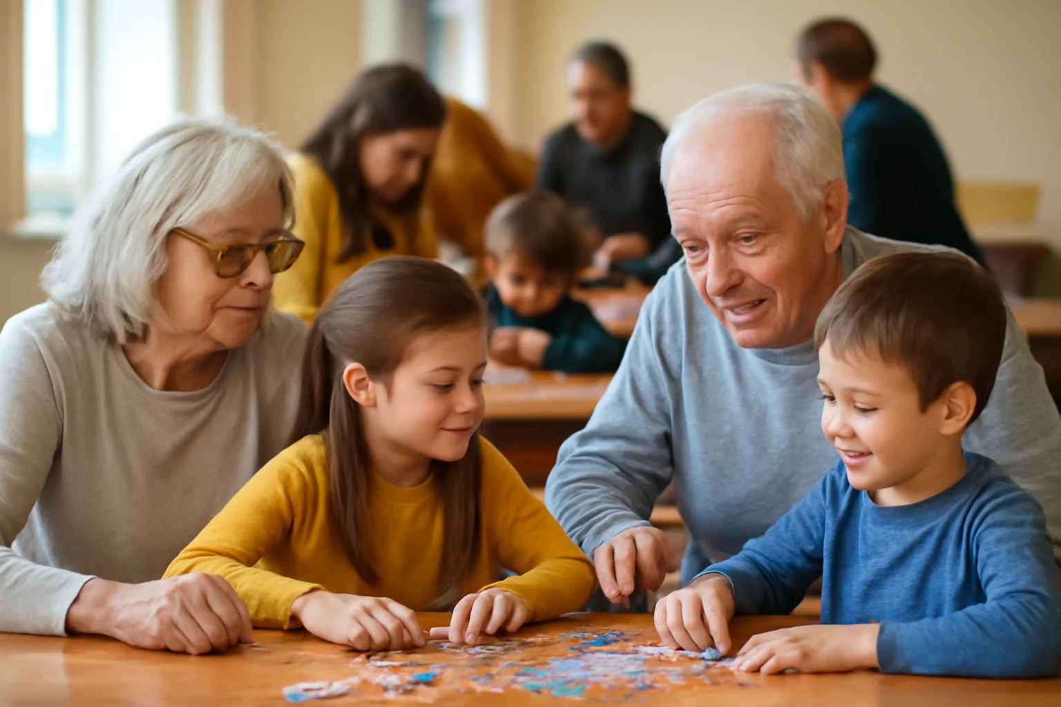 Activități intergeneraționale la CASPEV cu ocazia Zilei Familiei