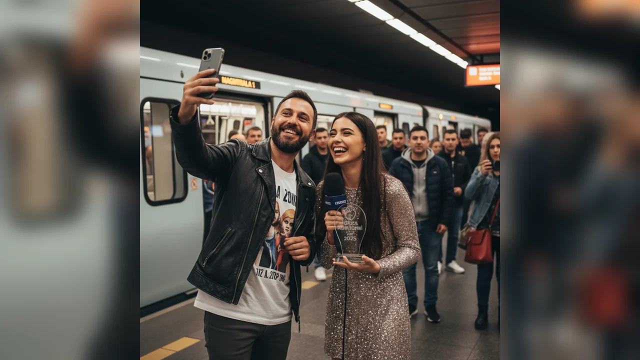 Pe cine a întâlnit Tudor Chirilă la metrou, după ce a câștigat Vocea României 2025 cu Alessia Pop: „Am rugat-o s-o fotografiez”