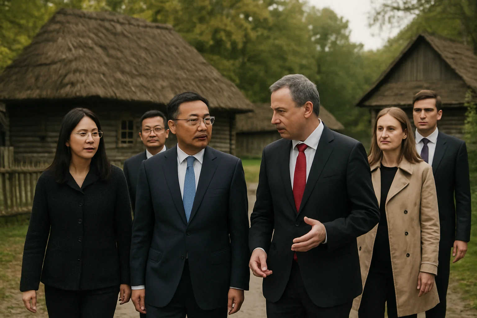 Ambasadorul Chinei a vizitat Muzeul Satului Baia Mare