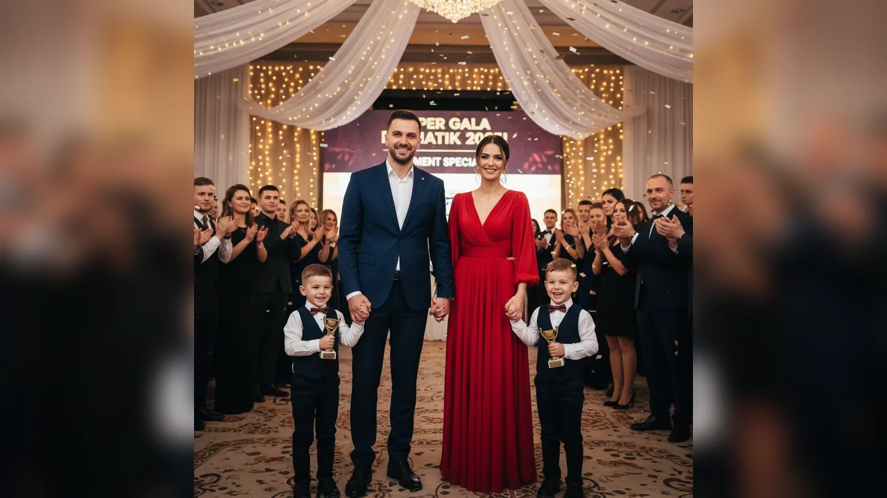 Super Gala Fanatik 2025! Moment special, cu Andrei Păunescu și familia sa în prim-plan