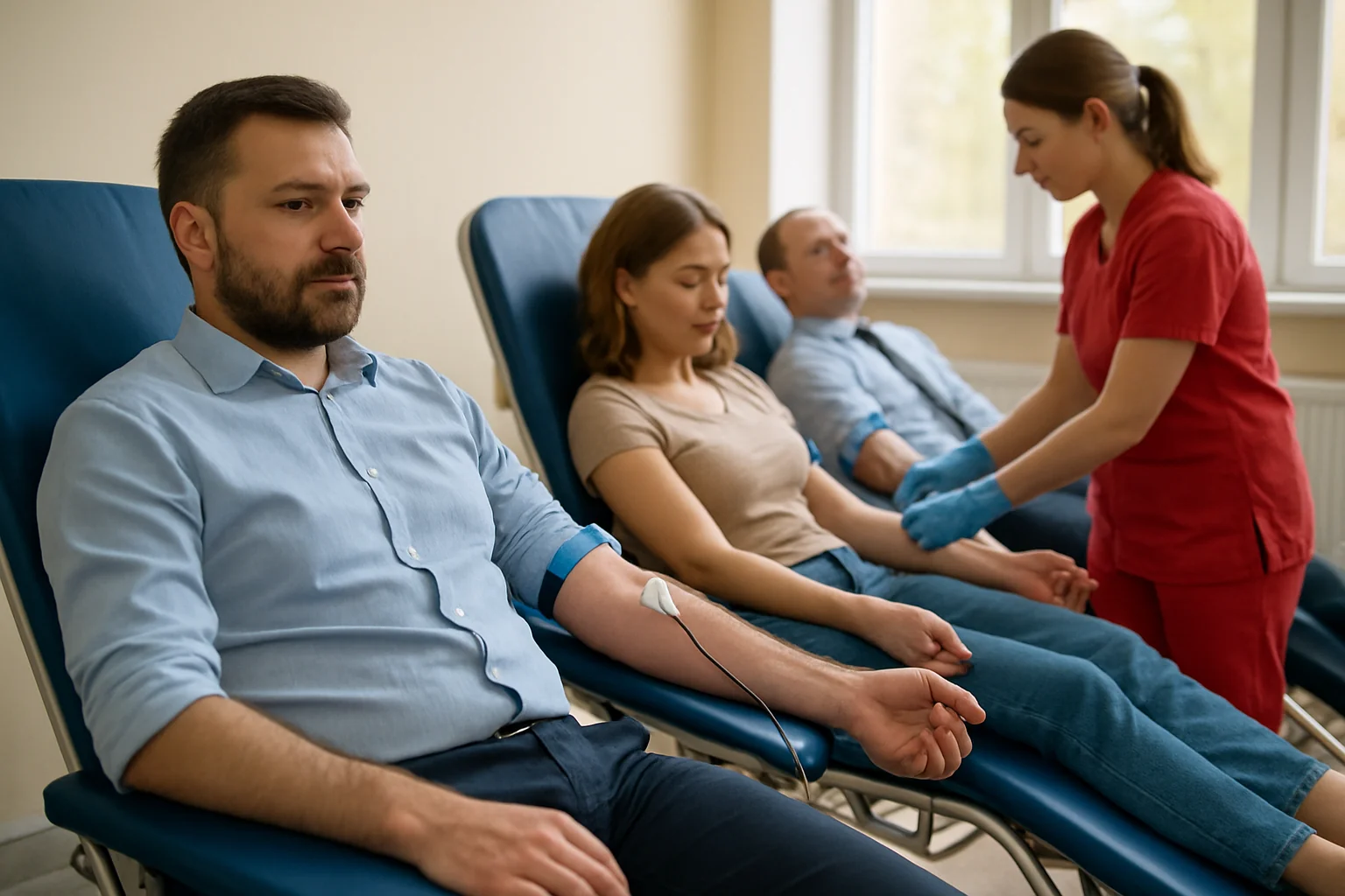 Angajați Primăria Baia Mare, campanie de donare sânge