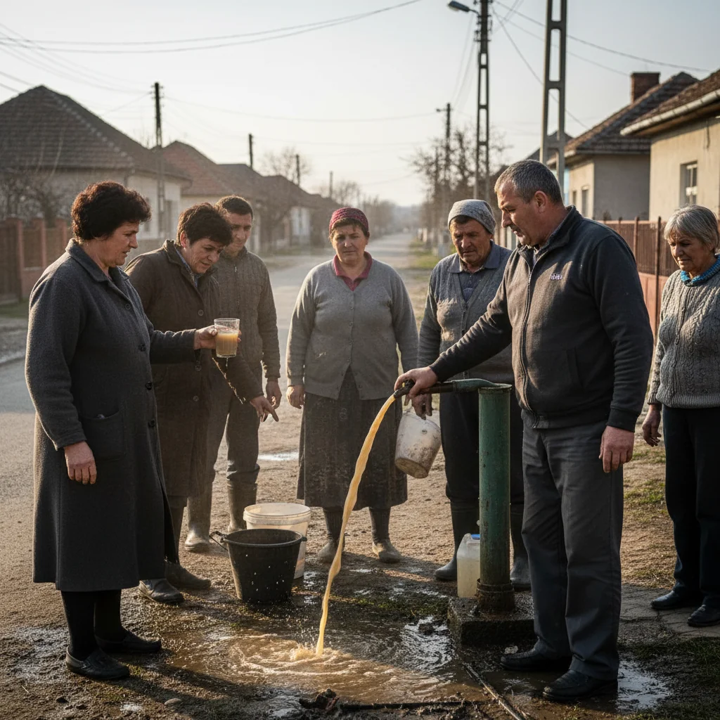 Ape potabile cu turbiditate crescută pe strada Pășunii din Satu Nou de Jos