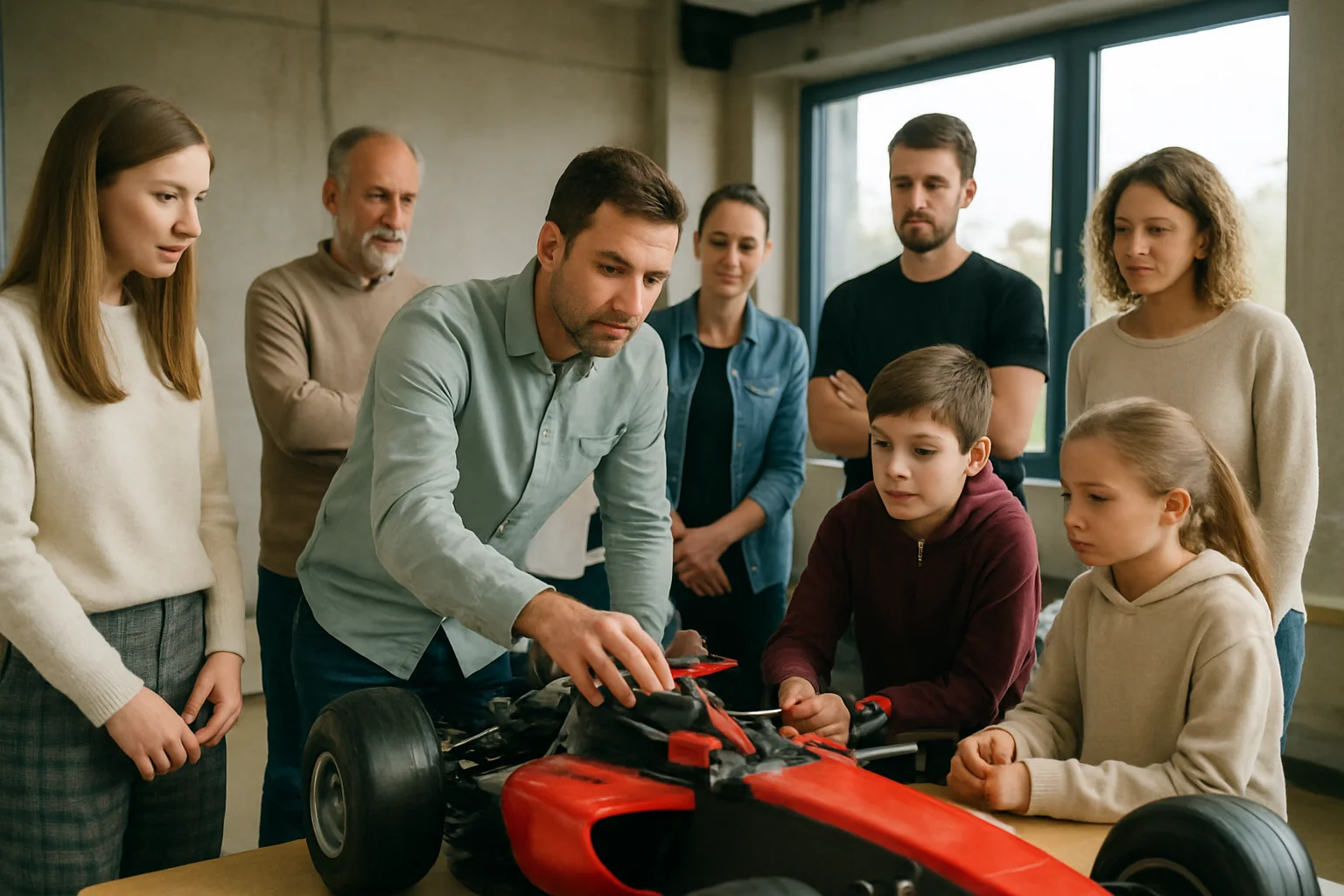 Atelier Formula 1 la Zbor Hub Baia Mare, joi 9 iulie