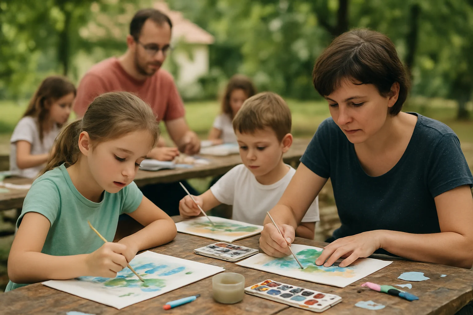 Ateliere de artă pentru copii și adulți la Baia Mare