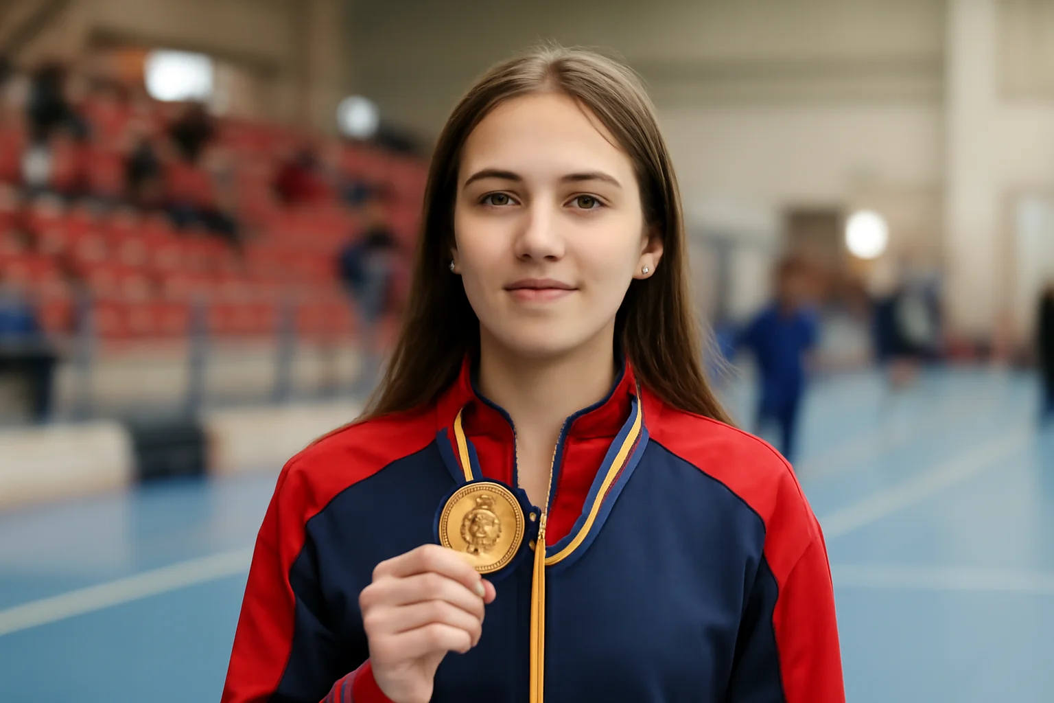 Atletă din Maramureș, Maria Botiz devine campioană națională U16 la pentatlon în cadrul Naționalelor de Sală la Probe Combinate
