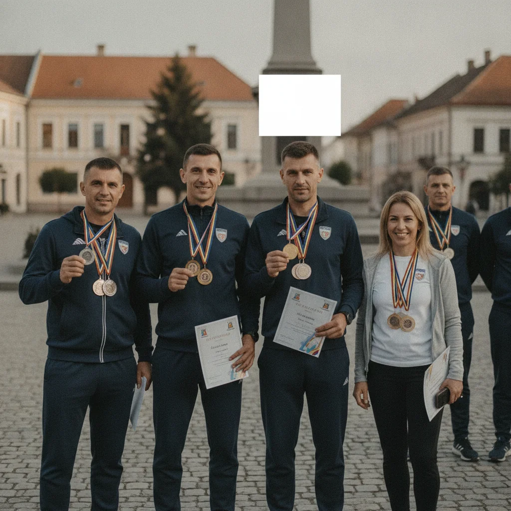 Atleții din Târgu Lăpuș au obținut 6 medalii și 2 recorduri naționale la Balcaniada Masters