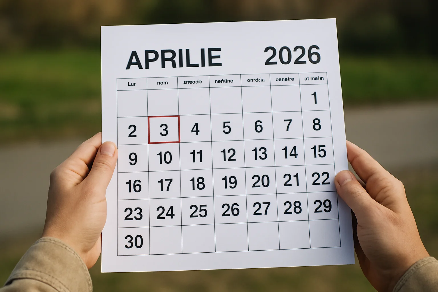 Calendar ortodox – 2026-04-03