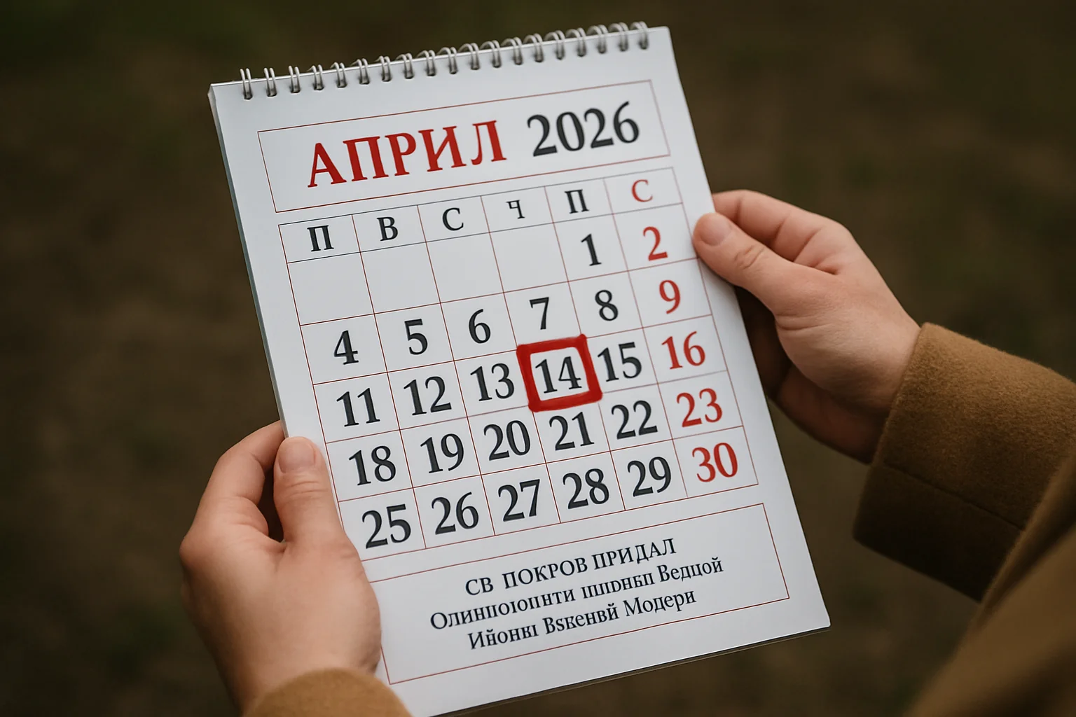 Calendar ortodox – 2026-04-11