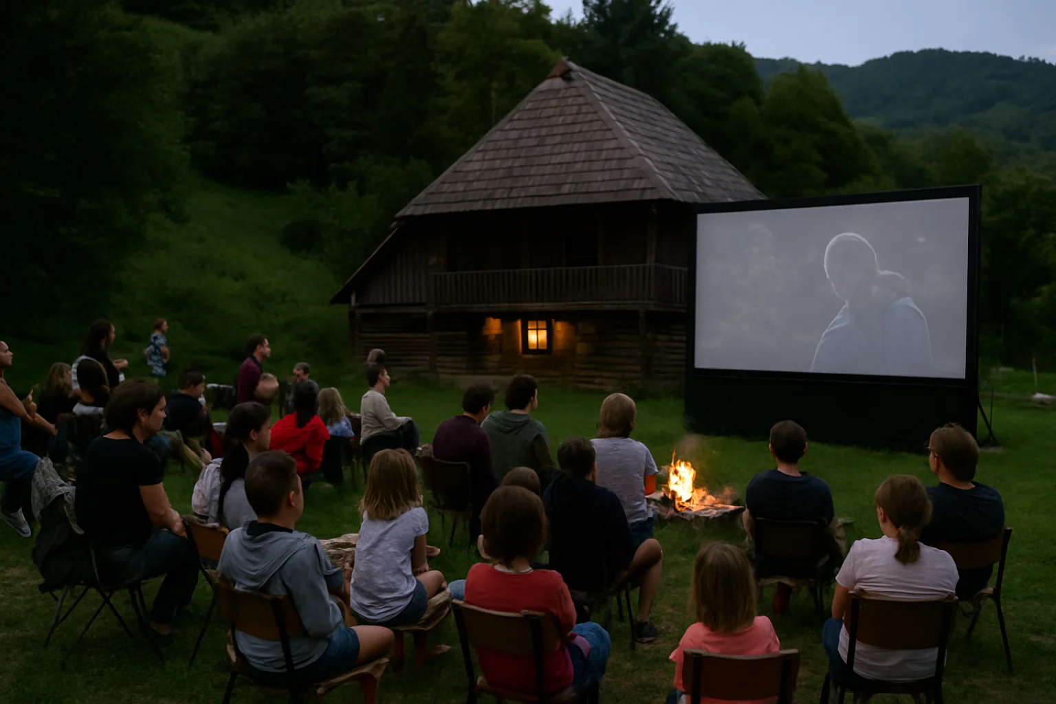 Caravana TIFF Unlimited la Breb: Filme în aer liber