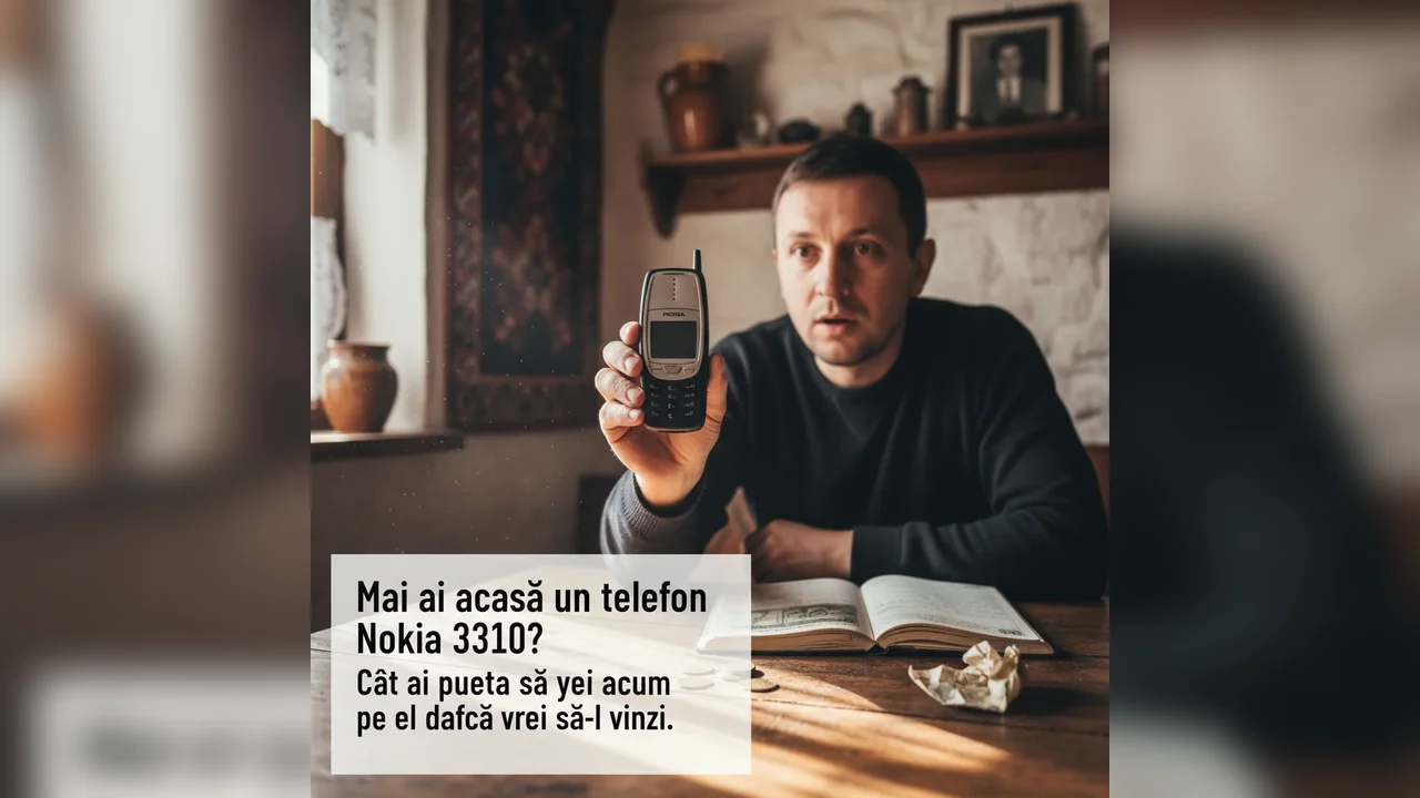 Mai ai acasă un telefon Nokia 3310? Cât ai putea să iei acum pe el dacă vrei să-l vinzi