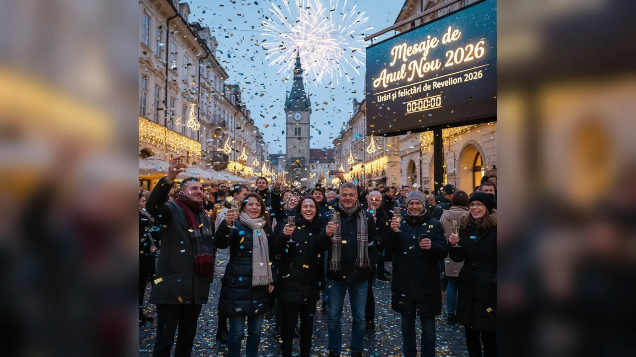 Mesaje de Anul Nou 2026. Urări și felicitări de Revelion 2026