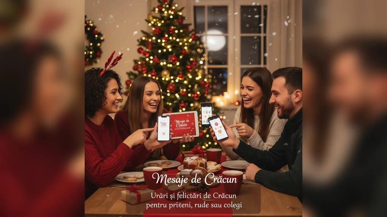 Mesaje de Crăciun. Urări și felicitări de Crăciun pentru prieteni, rude sau colegi