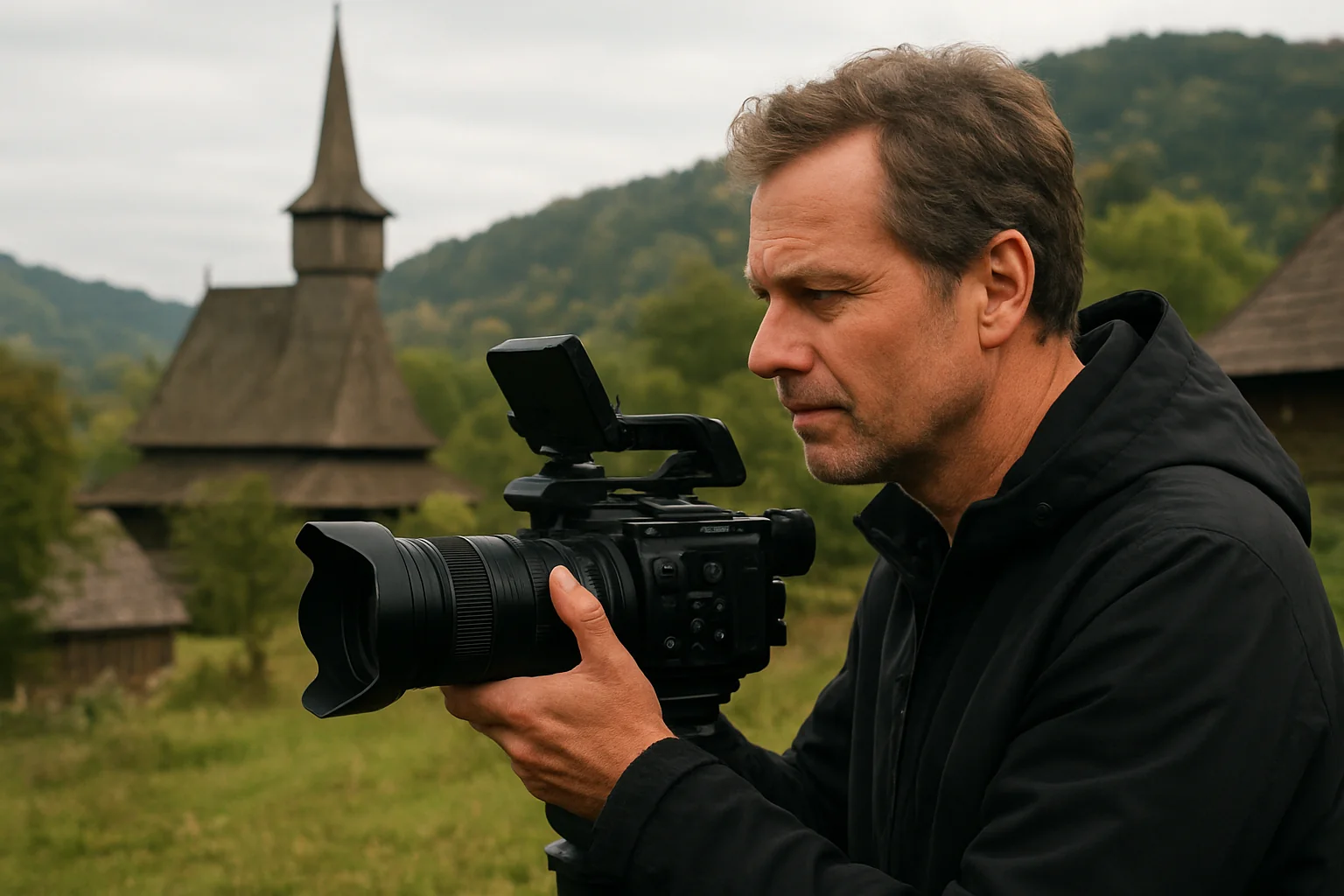 Charlie Ottley filmează un nou documentar în Maramureș