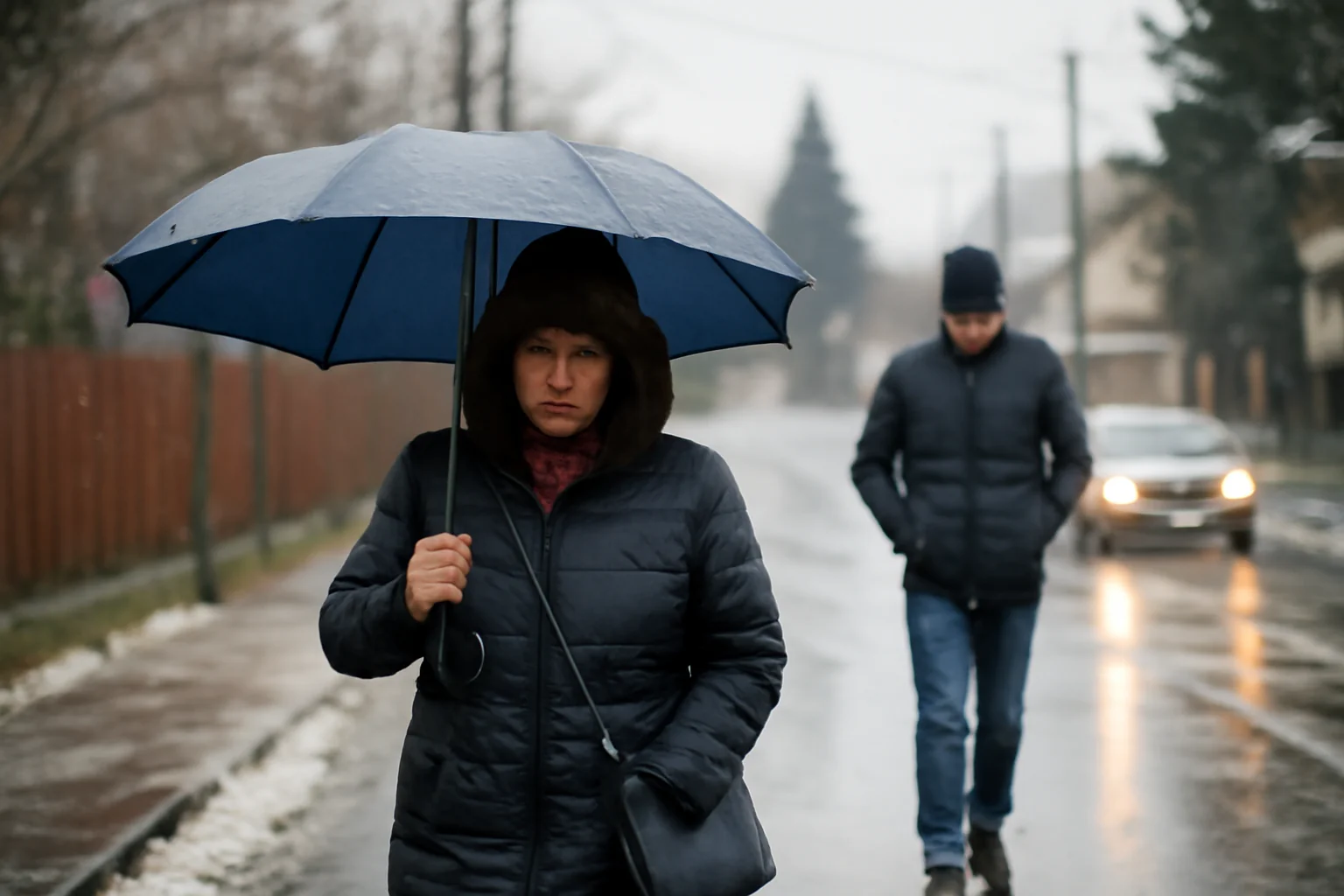 Cod galben de precipitații mixte și polei la Baia Mare pe 6 ianuarie 2026