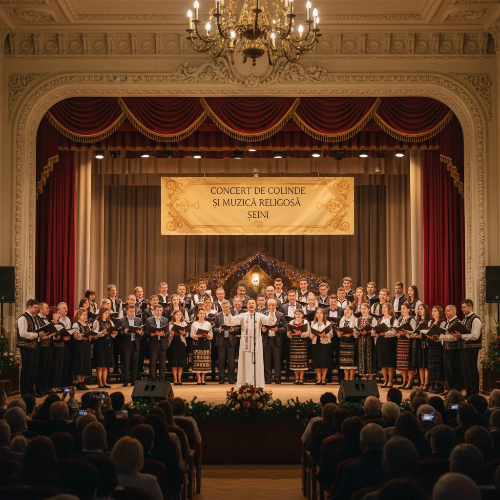 Concert de Colinde și Muzică Religioasă în Seini, la Casa de Cultură