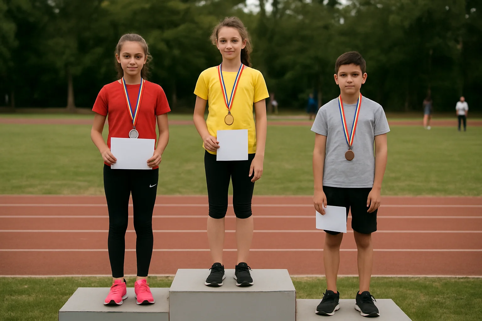 Copiii de la Fabrica de Campioni strălucesc la Naționalul de atletism