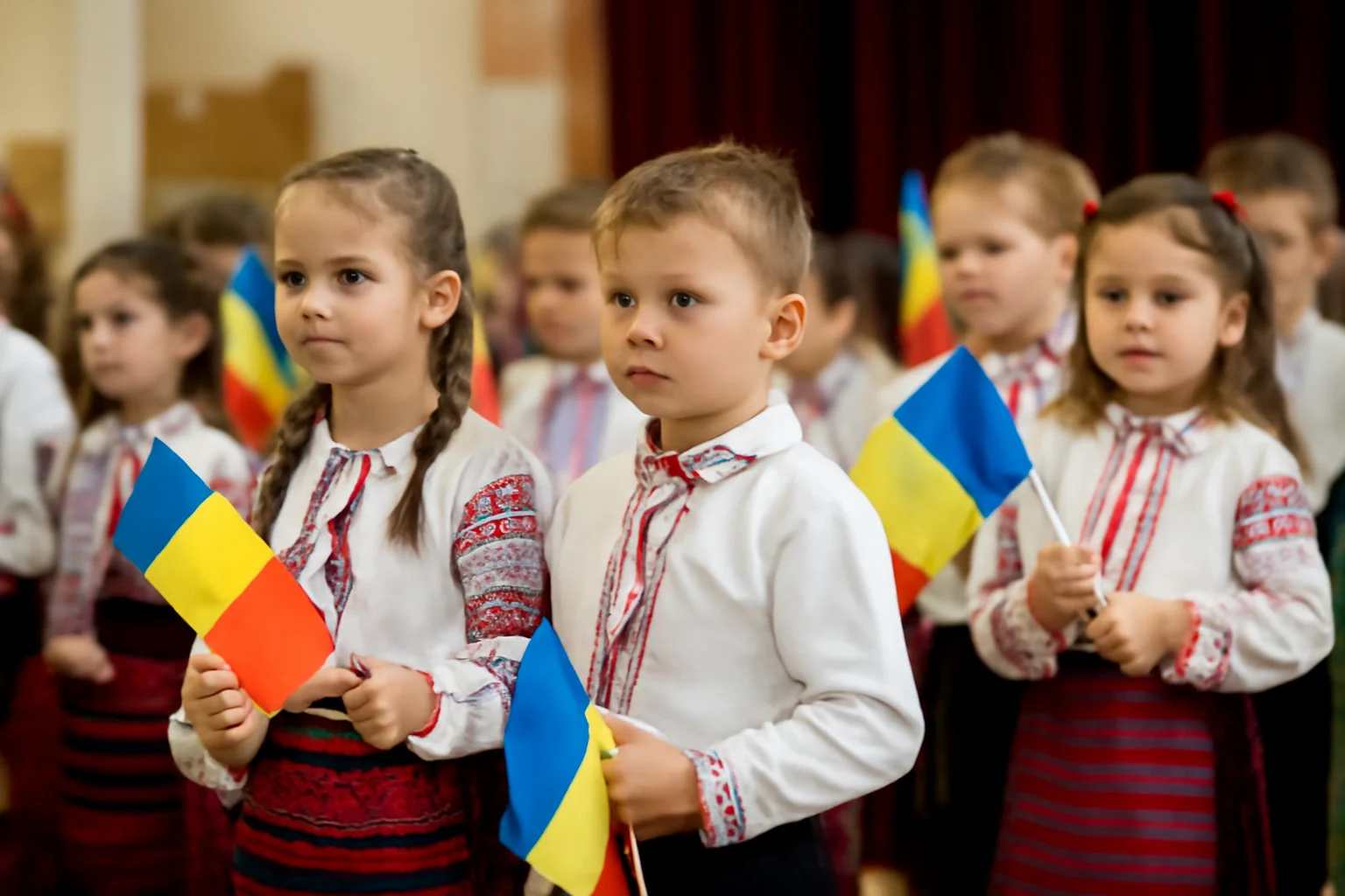 Copiii de la Grădinița cu Program Prelungit Târgu Lăpuș au marcat Ziua Micii Uniri la Centrul Cultural START
