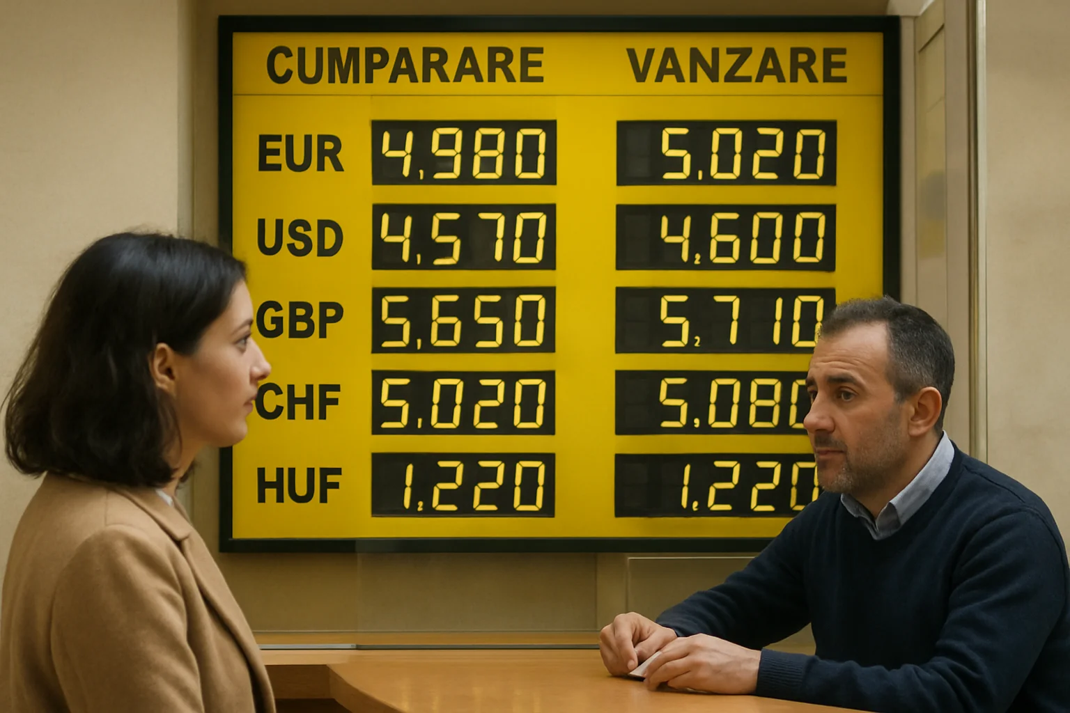 Curs valutar azi (BNR) – 2026-04-22