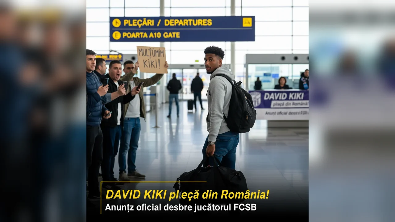 David Kiki pleacă din România! Anunț oficial despre jucătorul FCSB