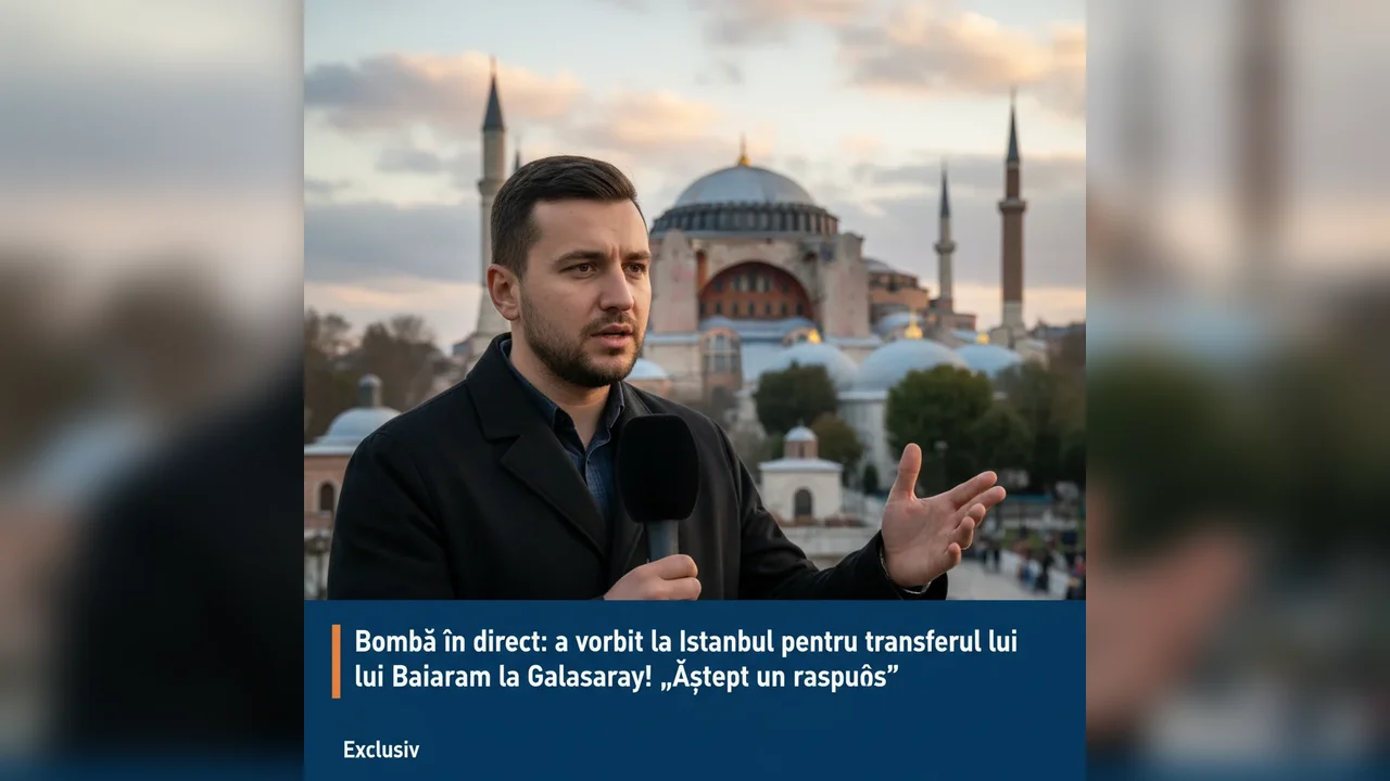 Bombă în direct: a vorbit la Istanbul pentru transferul lui Baiaram la Galatasaray! „Aștept un răspuns”. Exclusiv