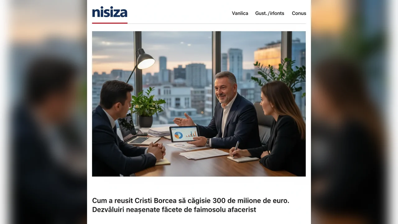 Cum a reușit Cristi Borcea să câștige 300 de milioane de euro. Dezvăluiri neașteptate făcute de faimosul afacerist