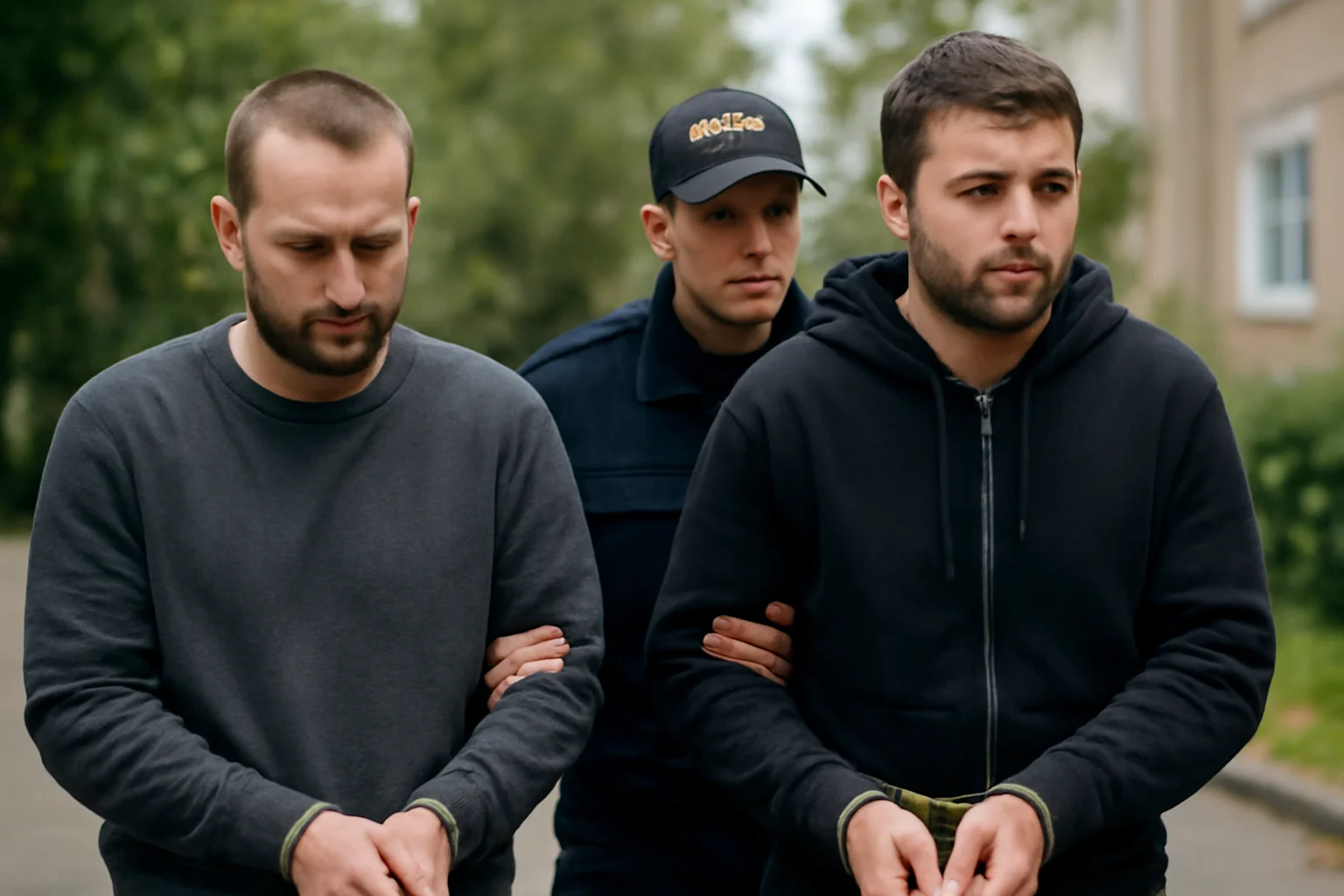 Doi bărbați reținuți pentru amenințarea unei femei
