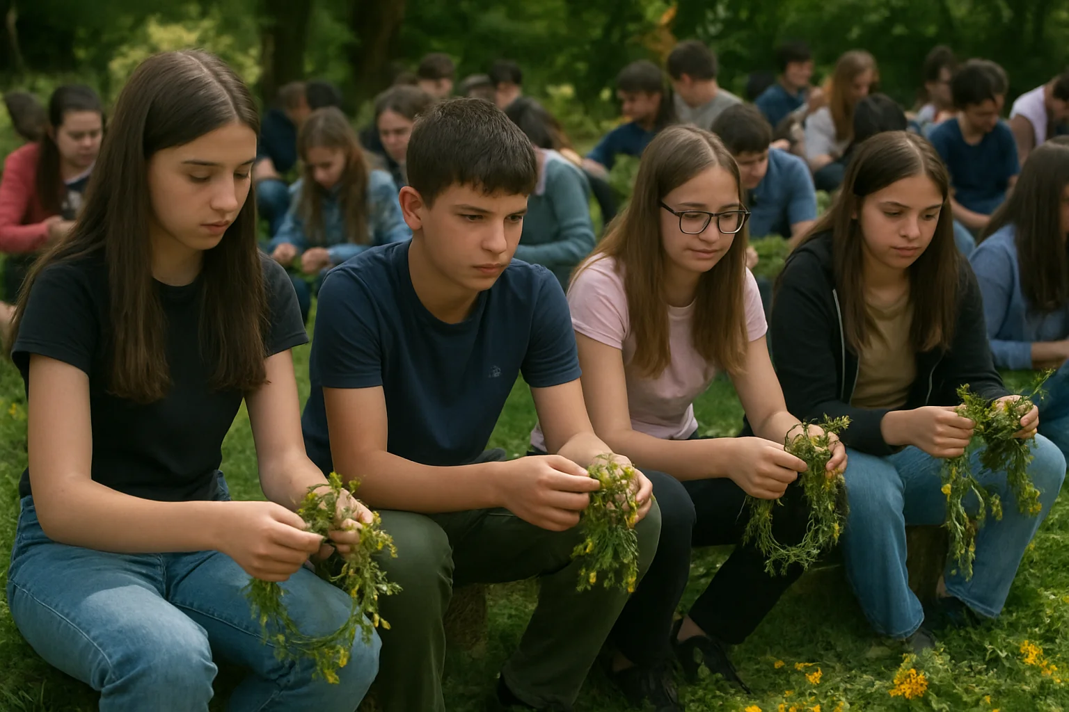 Elevi din Tecuci au descoperit tradiții maramureșene la Călinești