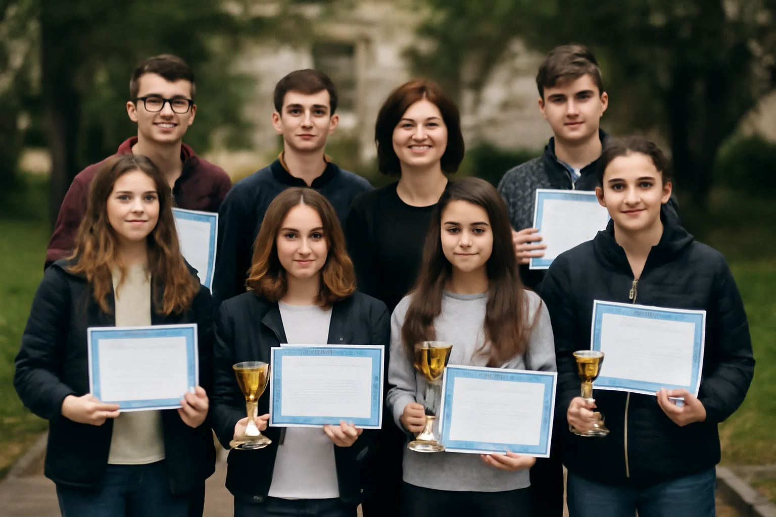 Elevii din Lucaciu, distinși cu premii la faza județeană a Concursului Național Istorie și societate în dimensiune virtuală