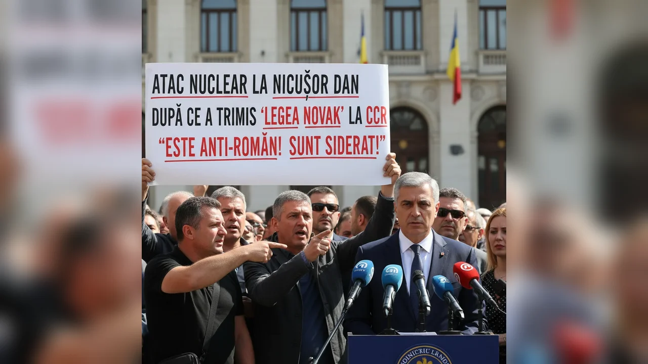 Atac nuclear la Nicușor Dan după ce a trimis „Legea Novak” la CCR: „Este anti-român! Sunt siderat!”