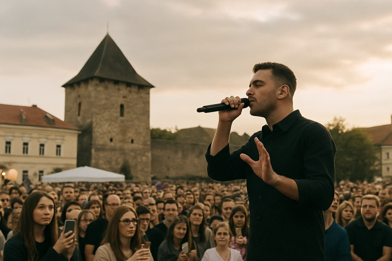 Eveniment antidrog cu Adi Istrate în Baia Mare