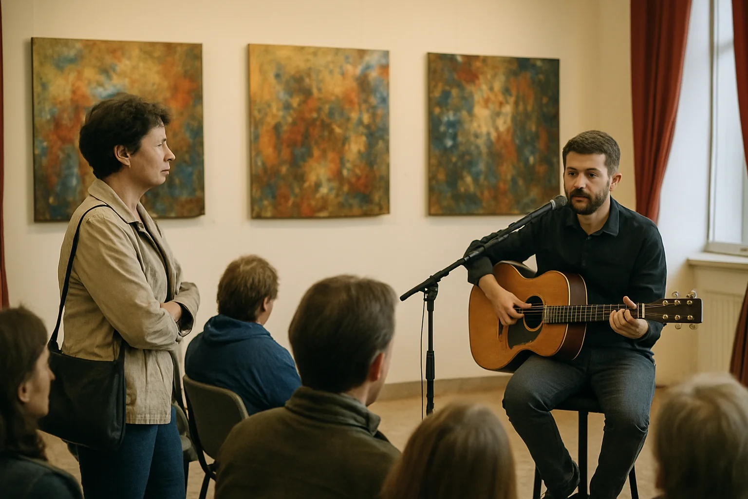 Eveniment cultural la Borșa: expoziție și recital de pian