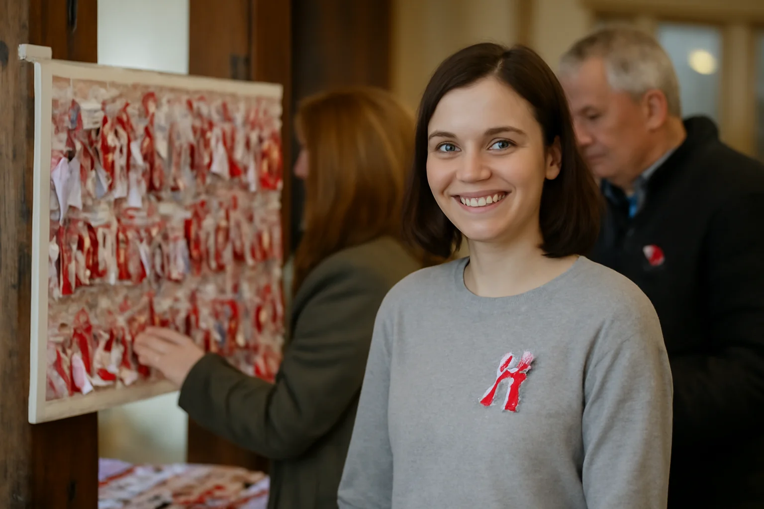 Expoziție caritabilă de mărțișoare la Muzeul Maramureșan Sighetu Marmației, pentru ca Larisa să își recapete zâmbetul