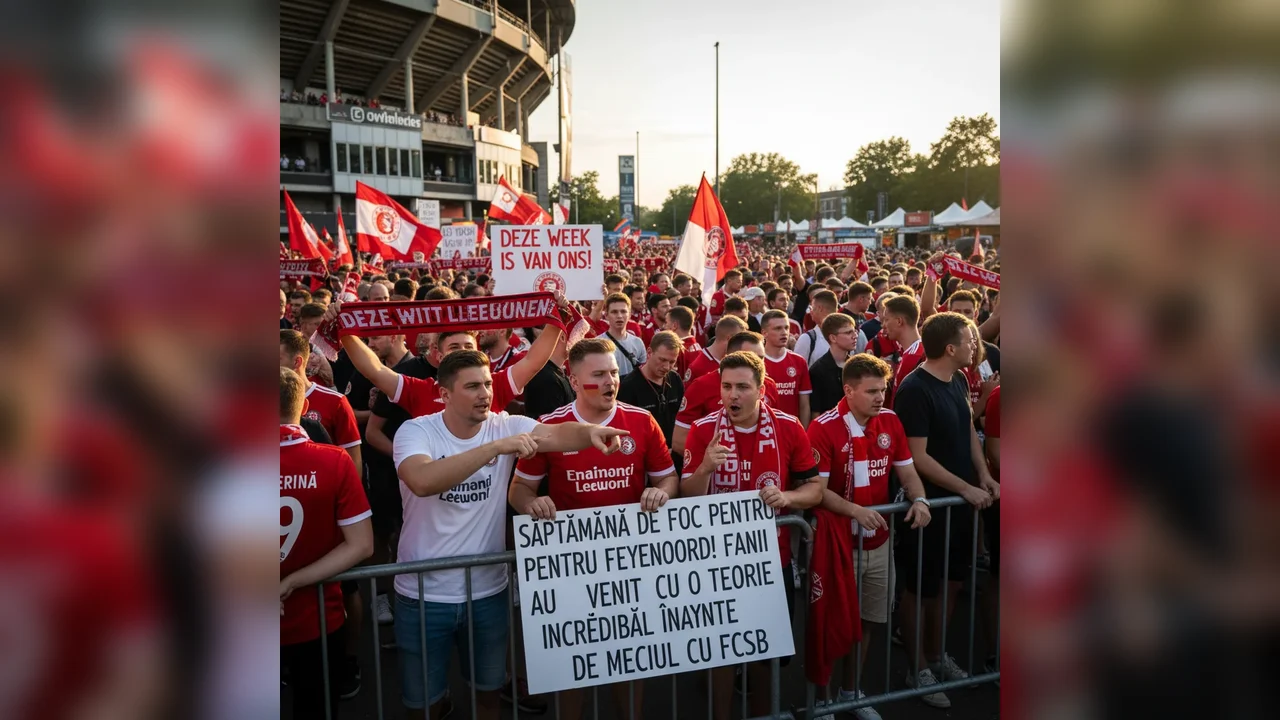 Săptămână de foc pentru Feyenoord! Fanii au venit cu o teorie incredibilă înainte de meciul cu FCSB