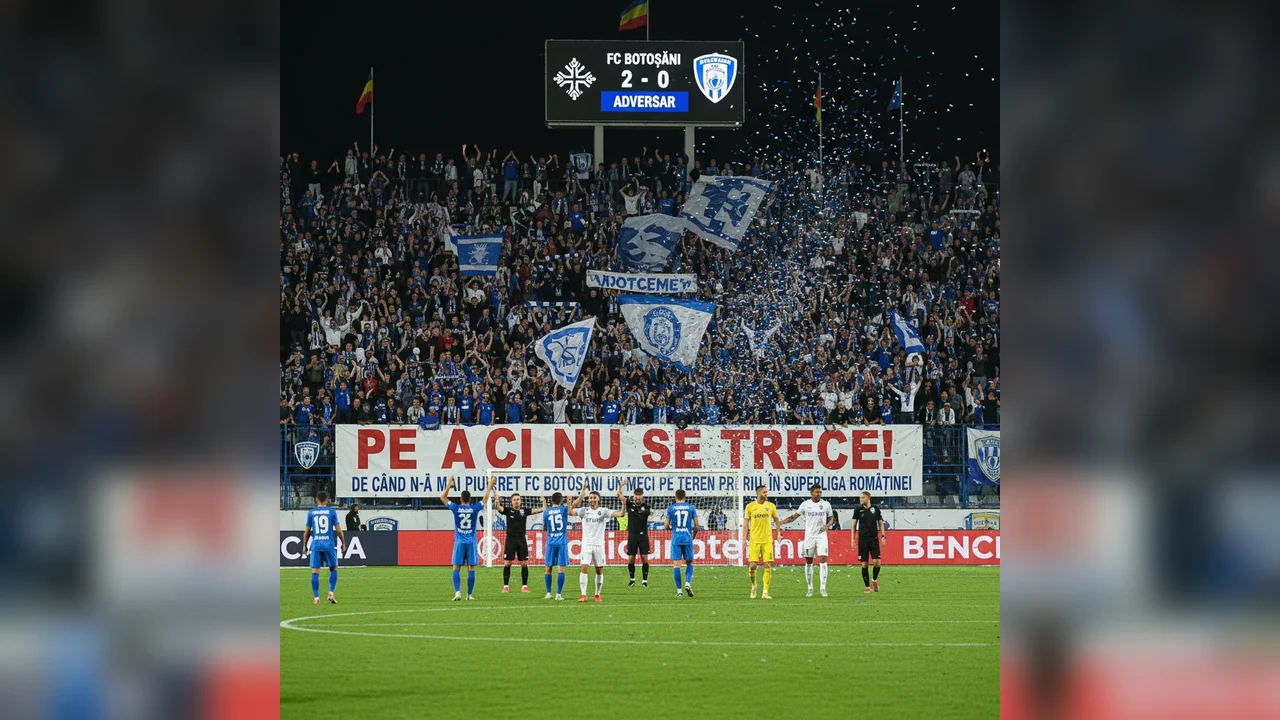 Pe aici nu se trece! De când n-a mai pierdut FC Botoșani un meci pe teren propriu, în SuperLiga României