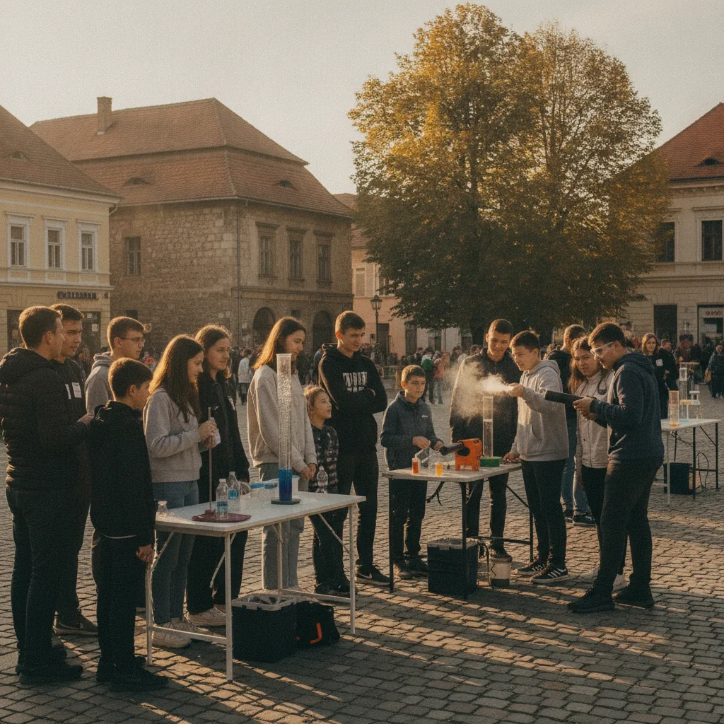 Festivalul Științei revine la Sighetu Marmației cu experimente interactive și robotică