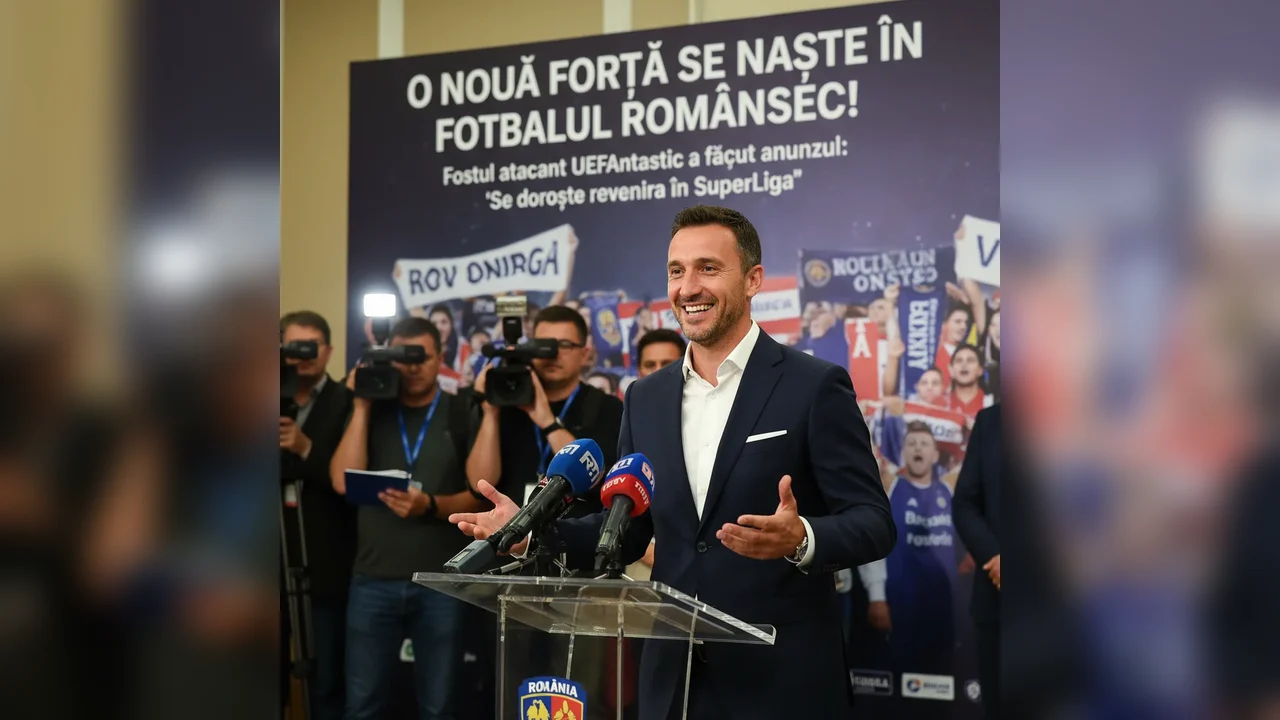 O nouă forță se naște în fotbalul românesc! Fostul atacant UEFAntastic a făcut anunțul: „Se dorește revenirea în SuperLiga”