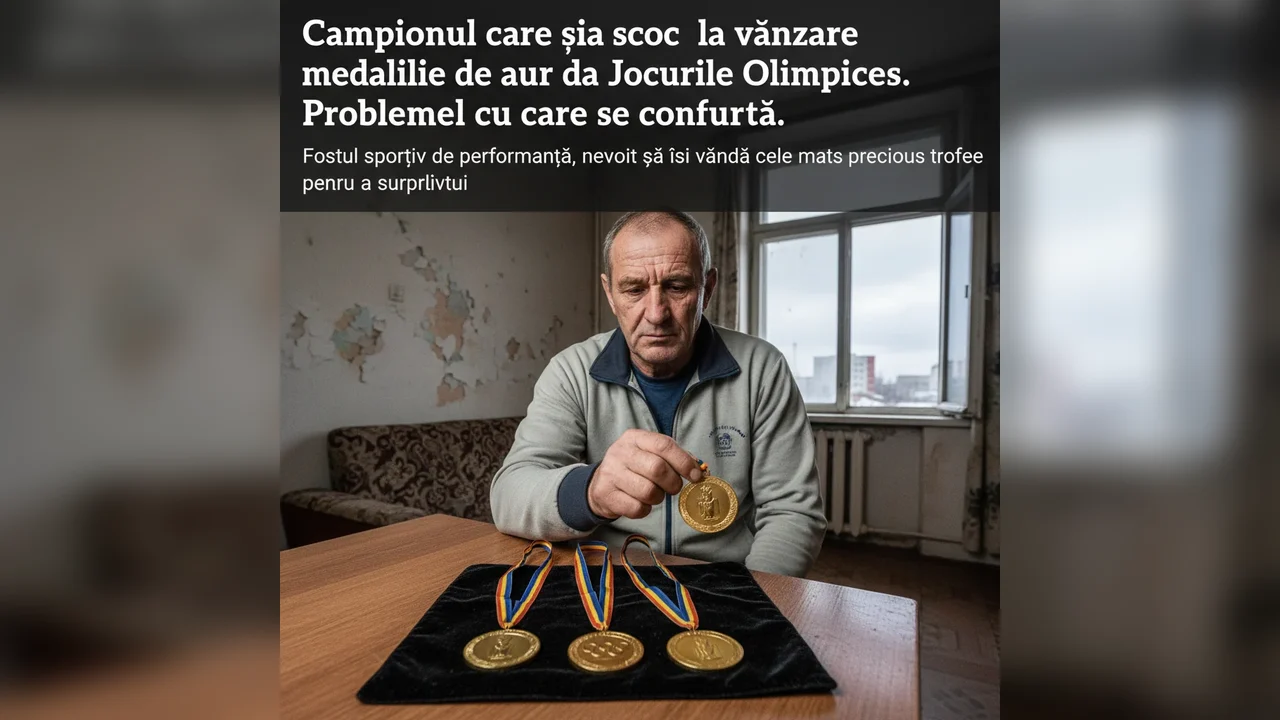 Campionul care și-a scos la vânzare medaliile de aur de la Jocurile Olimpice. Problemele cu care se confruntă
