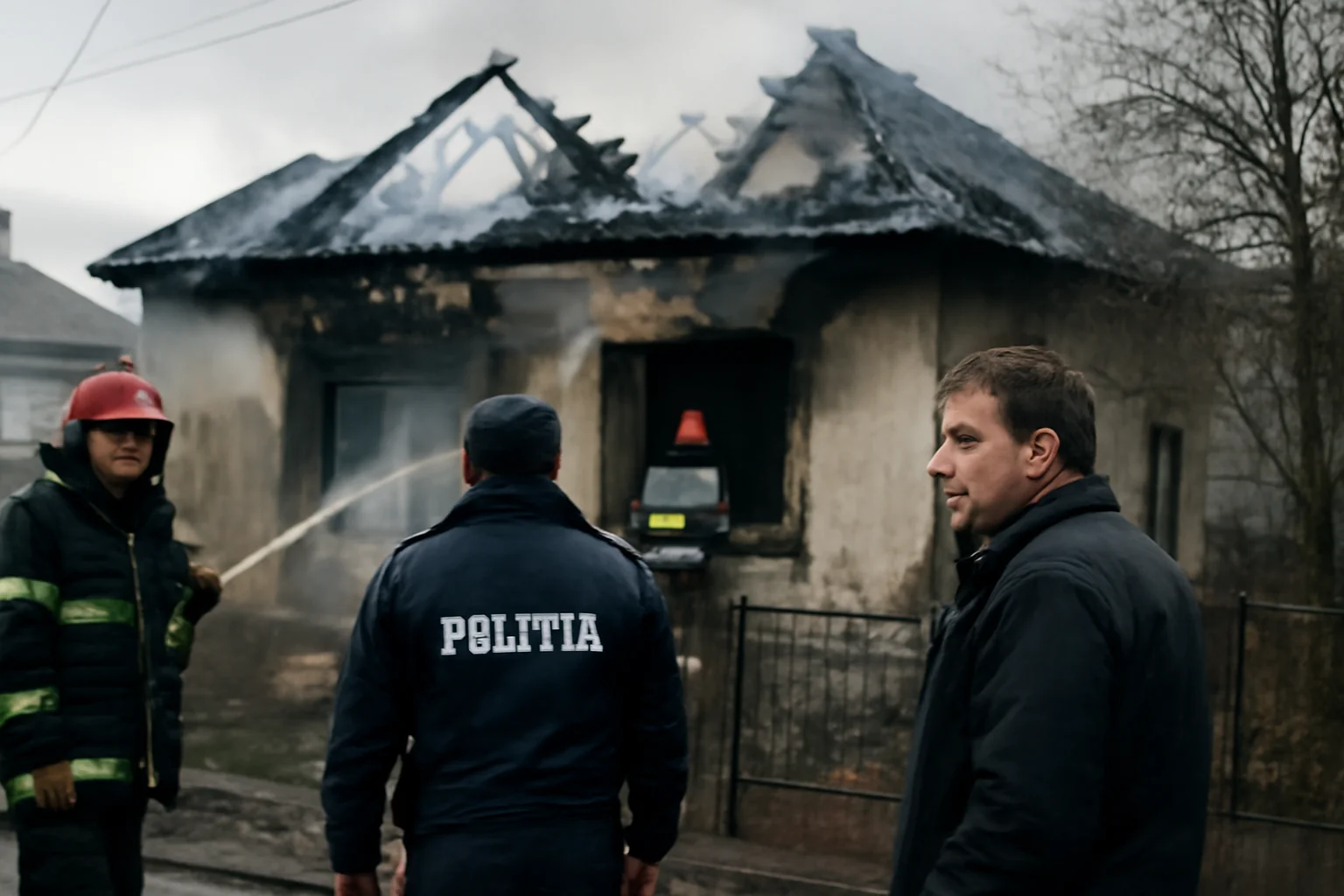 Incendiu la o locuință din Baia Mare, pe strada Morii: o persoană a fost găsită decedată