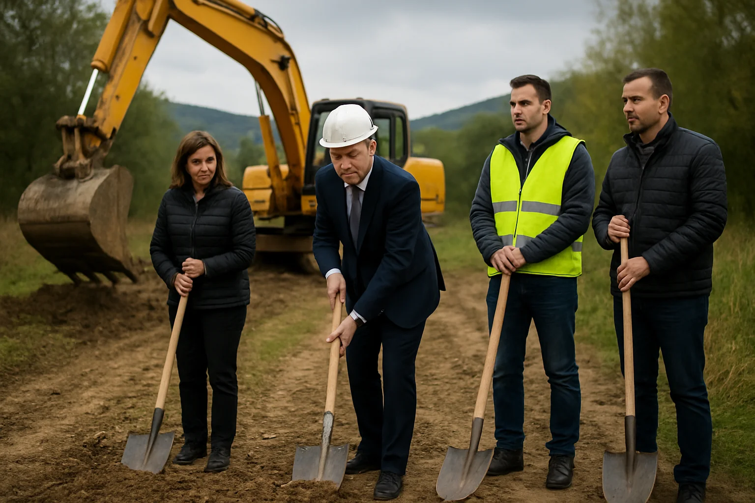 Încep lucrări la coridorul de mobilitate