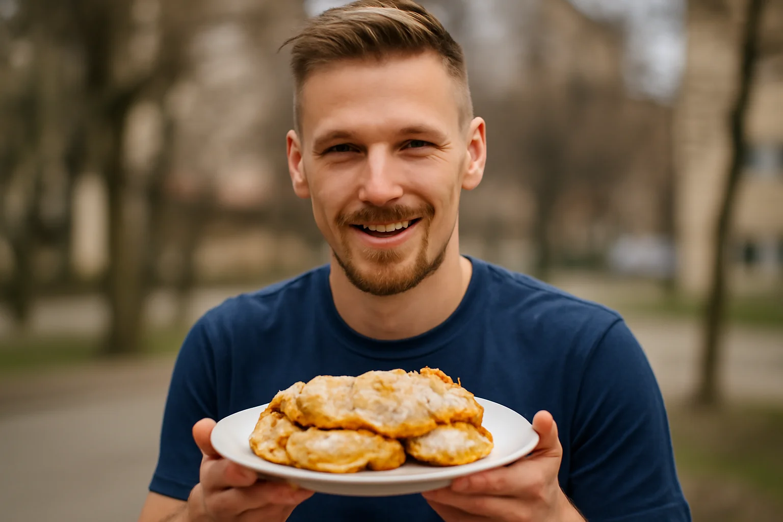 Ionuț Radu, ipostază inedită! Portarul echipei naționale s-a pozat cu un preparat adorat de români în această perioadă. Foto