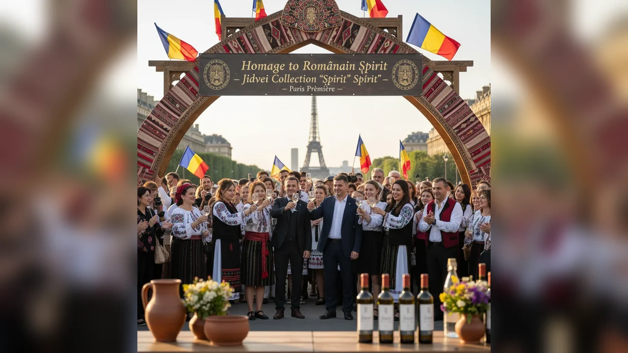 Francezii dedică un festival culturii române. Jidvei aduce un omagiu spiritului românesc și lansază colecția “Spirit”, în premieră la Paris.