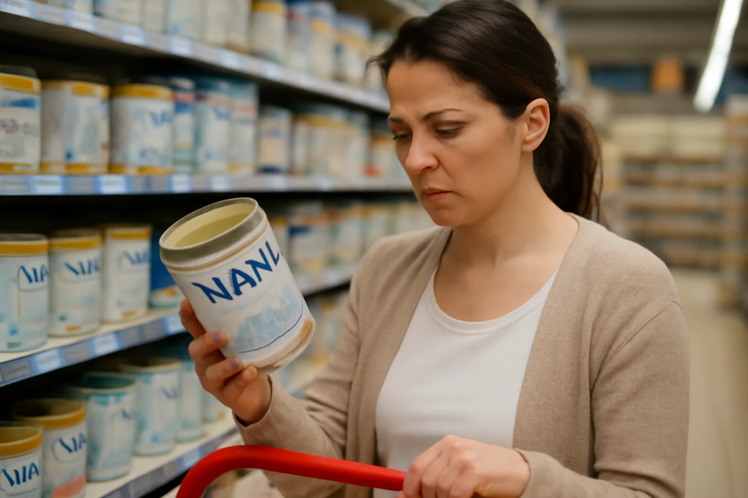 Lapte praf NAN retras din magazine din cauza contaminării cu Bacillus cereus
