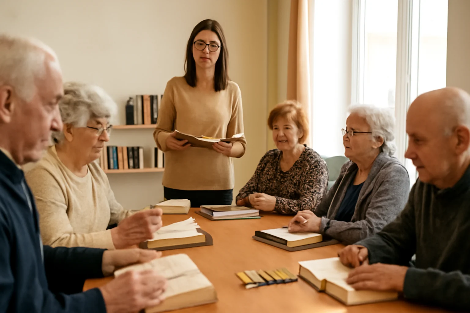 Literatura pentru seniori: activități atractive la CASPEV Baia Mare