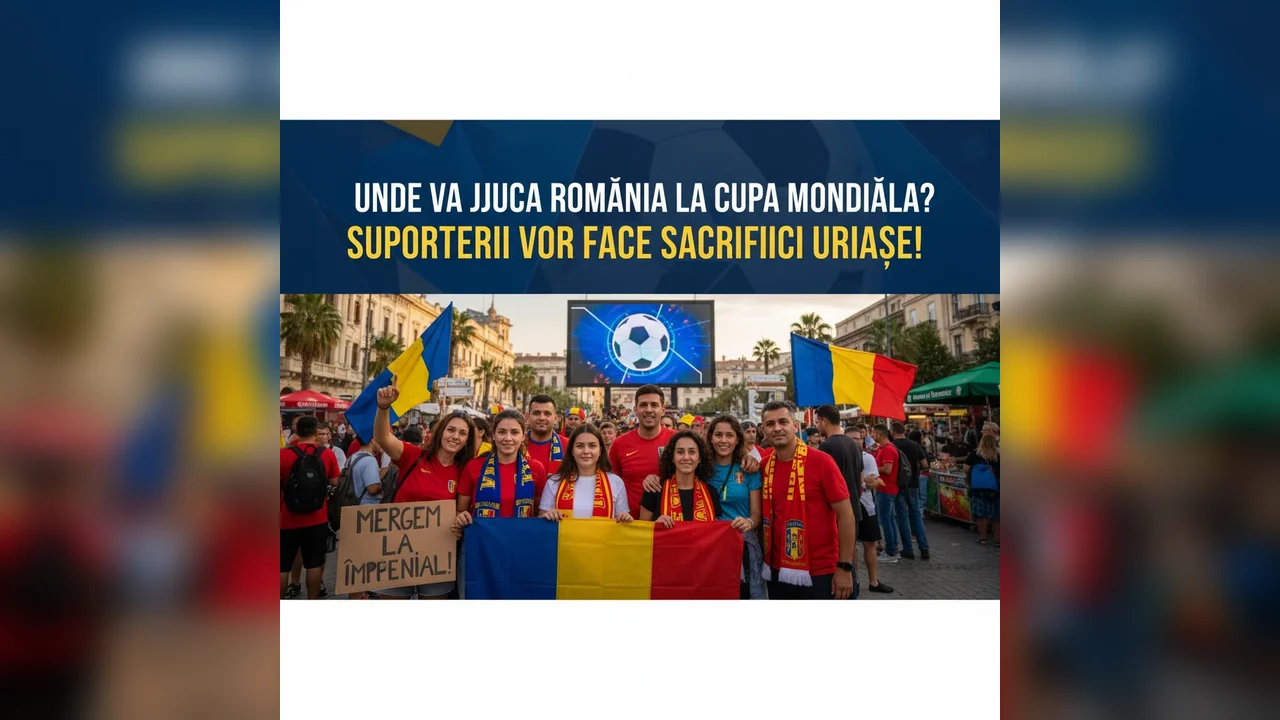Unde va juca România la Cupa Mondială în cazul în care se califică. Suporterii vor fi nevoiți să facă sacrificii uriașe