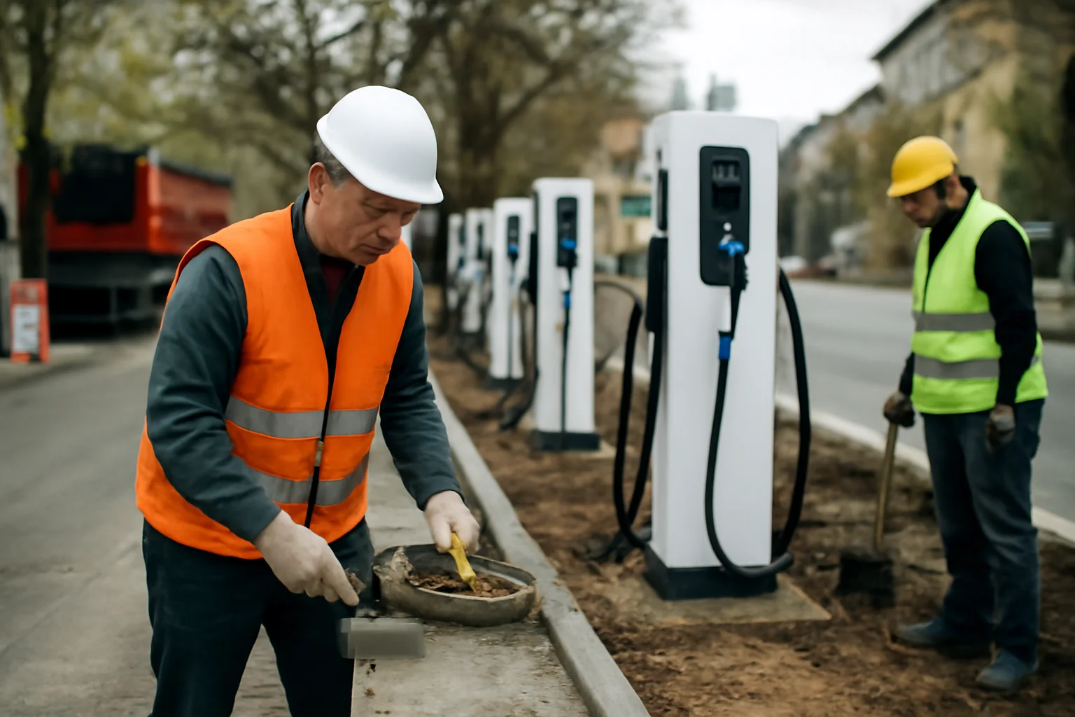 Lucrări demarate la Baia Mare pentru instalarea a 46 de stații de încărcare auto electrice