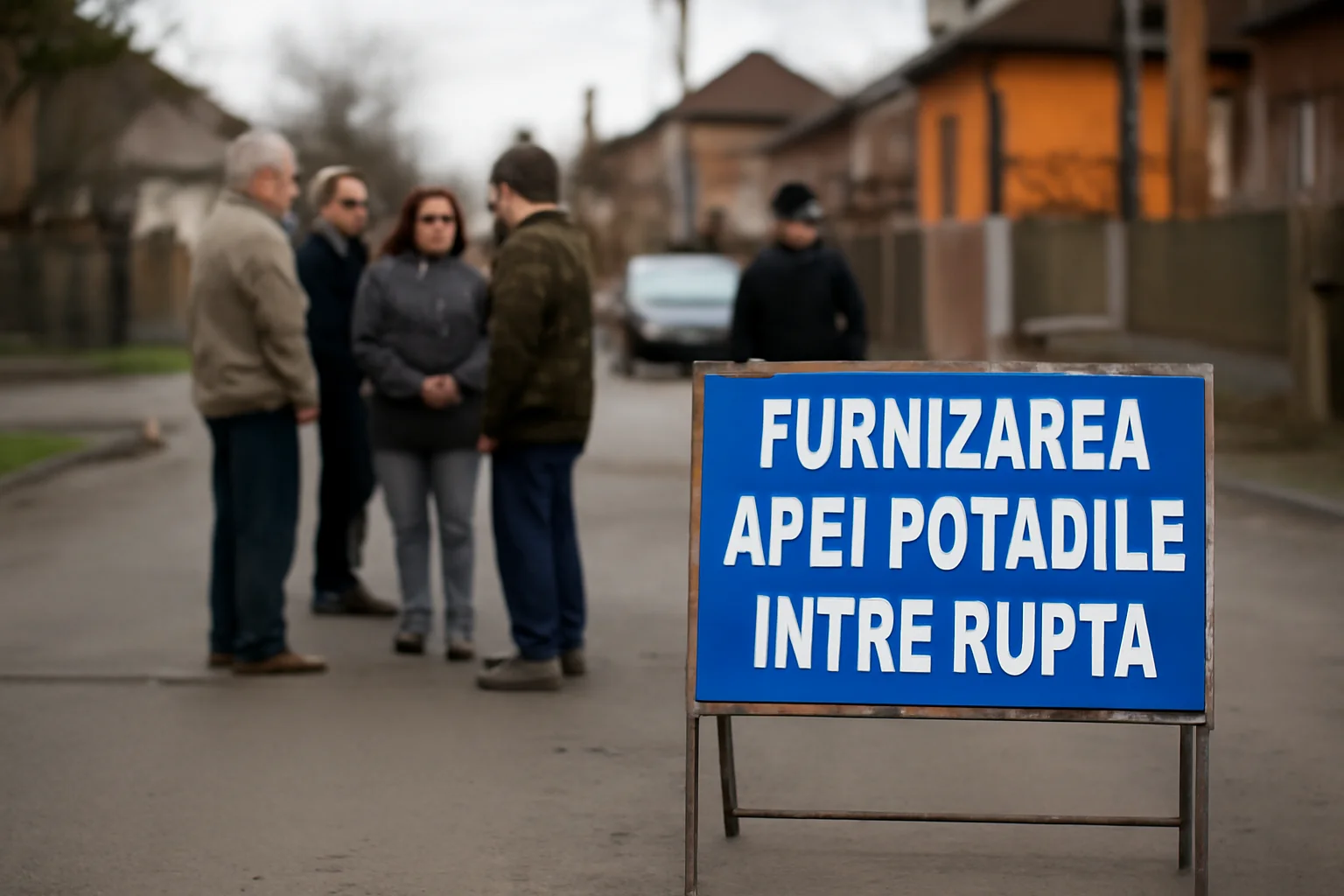 Lucrări la rețeaua de apă: furnizarea apei potabile oprită pe strada Nucului din Baia Mare