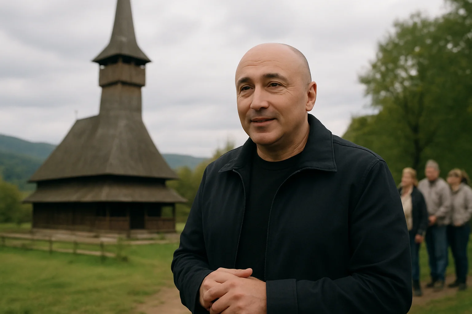 Marcel Pavel a promovat bisericile de lemn din Maramureș